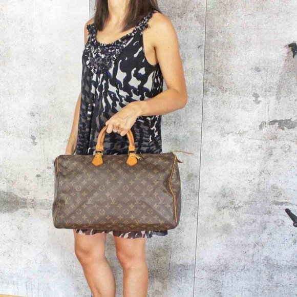 Louis Vuitton LV Hand Bag Speedy 40 VINTAGE - Picture 1 of 10